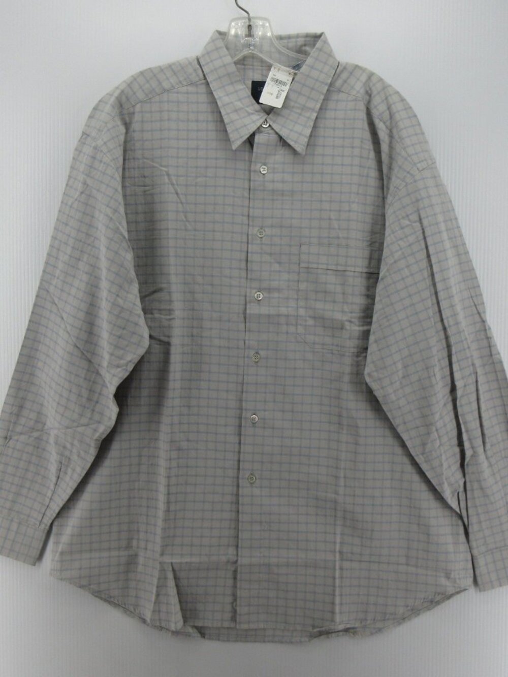 Lorenzini Shirt XXL Neiman Marcus Button Down Check Italy $230 NEW
